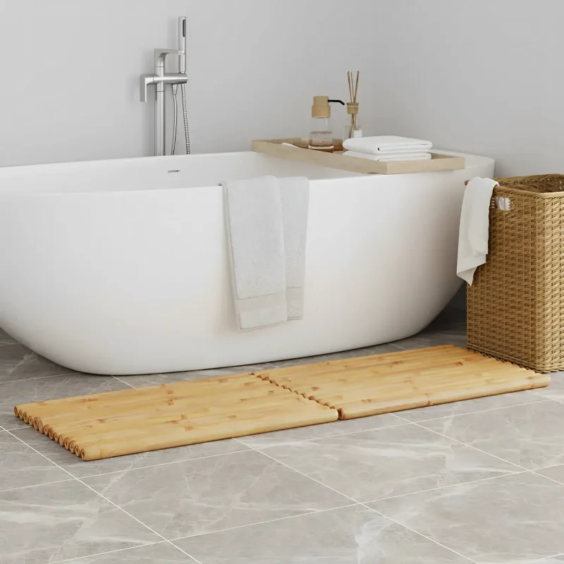 Caillebotis Bambou Douche 2