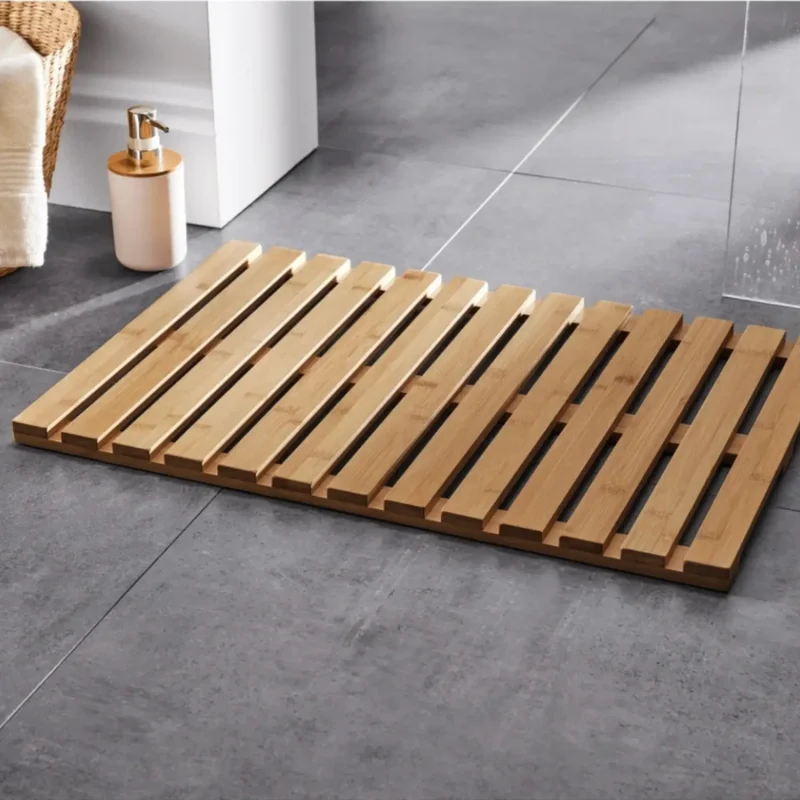 Caillebotis Bois Douche Teck 4