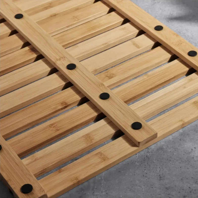 Caillebotis Bois Douche Teck 5
