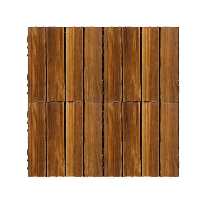 Caillebotis Bois Douche 60x60 2