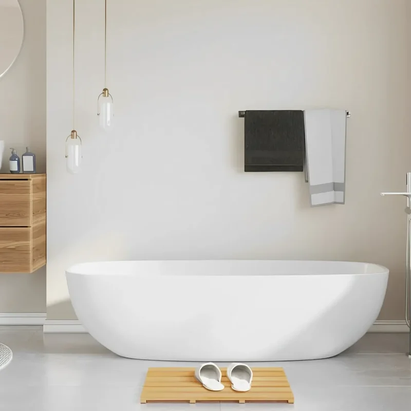 Tapis de Bain en Bois 4